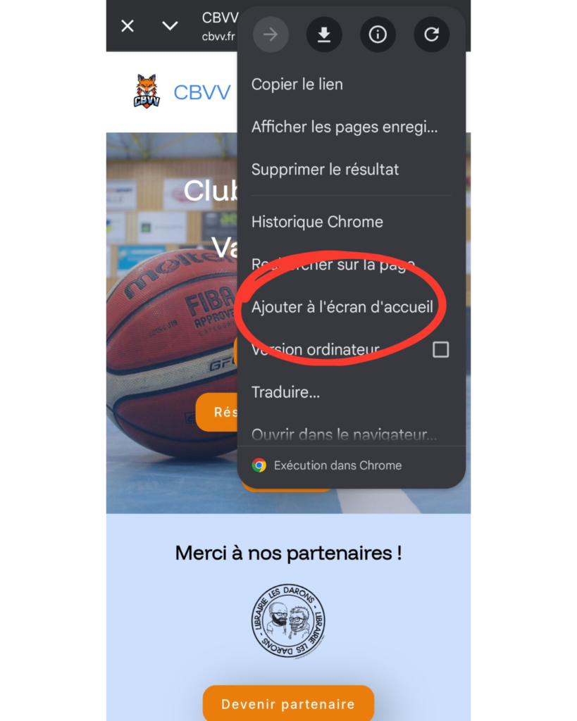 Télécharger l'application